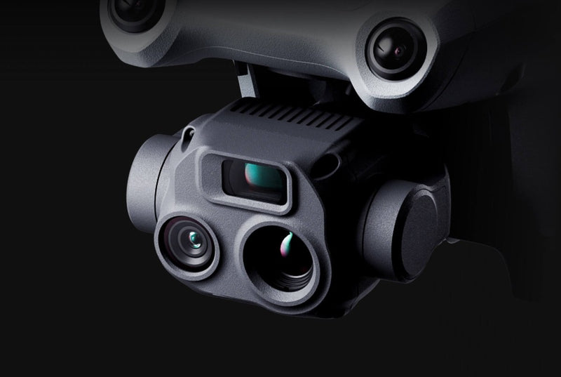 DJI Matrice 3TD thermal, wide and tele camera gimbal
