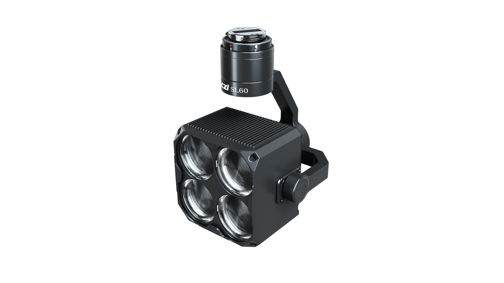 SL60 Multicolour Strobe Searchlight - Remote Robotic
