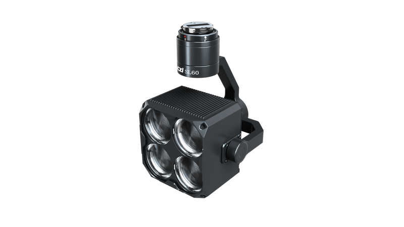 SL60 Multicolour Strobe Searchlight - Remote Robotic