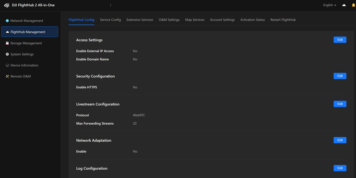 DJI FlightHub 2 AIO on-premises drone fleet management appliance