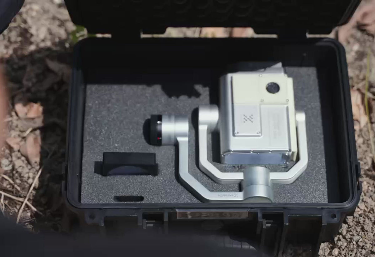 MetScan methane detection payload mounted on a DJI enterprise drone