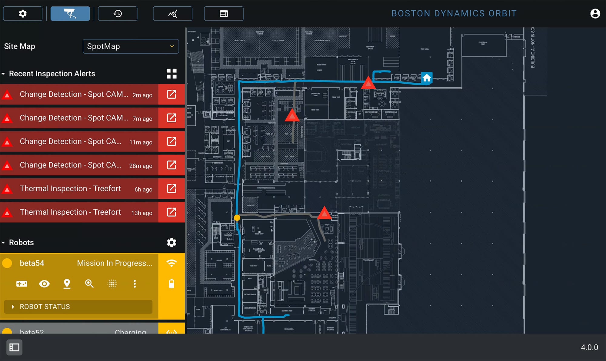 Orbit Software for Spot - Remote Robotic