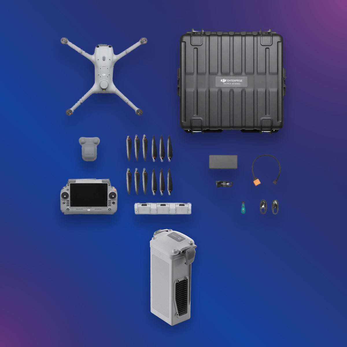Thermal Inspection Kit with DJI Matrice 4TD and Matrice 4D Series batteries