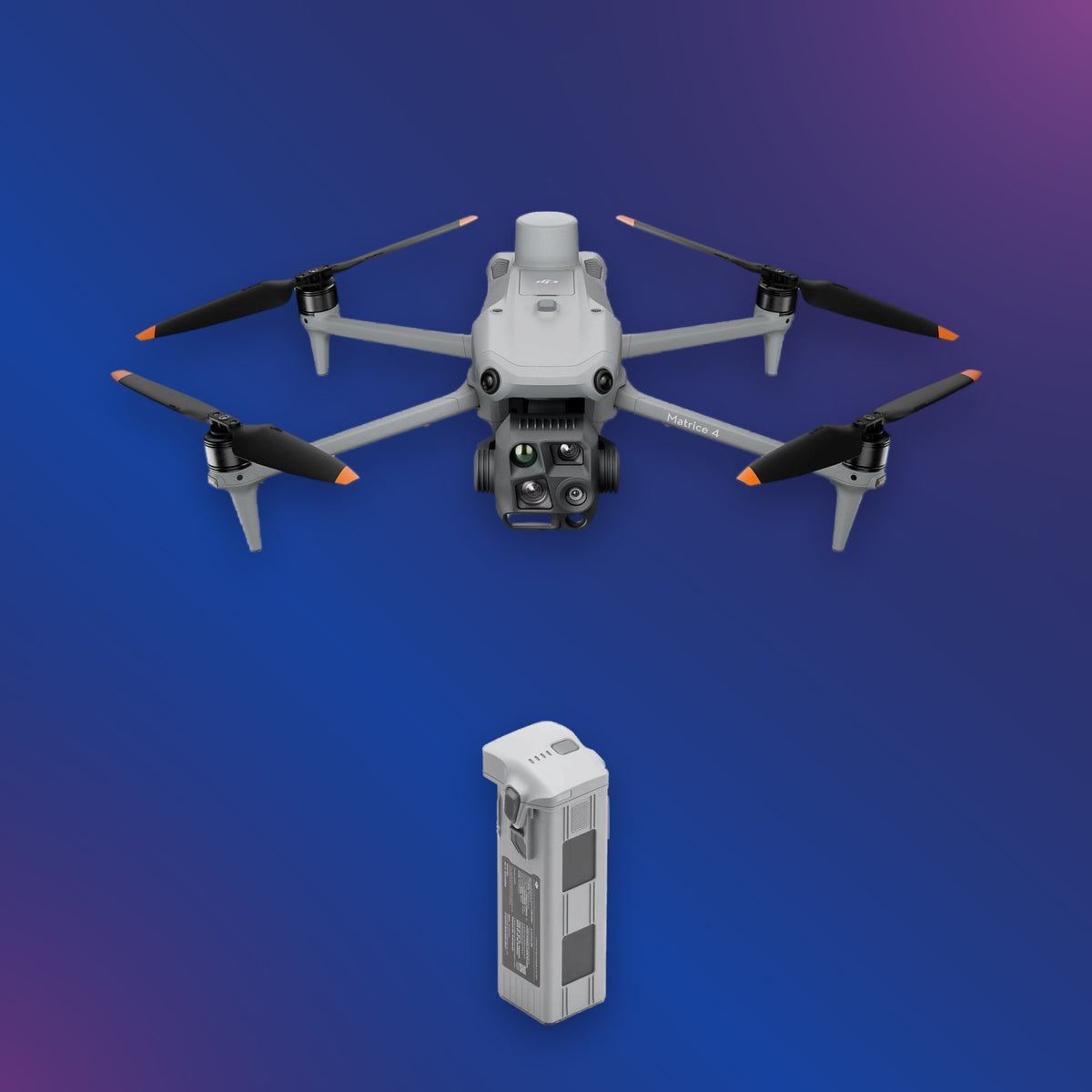 Thermal Inspection Kit — DJI Matrice 4T with spare Matrice 4 Series batteries